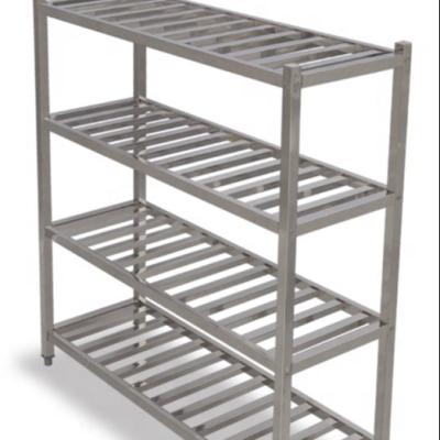 China Commercial Kitchen BoHai high quality custom multi-kinetic energy storage rack,Kitchen Stainless Steel Shelf for sale