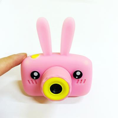 China Video Recording Function Mini Toy Rabbit Digital Camera Gift Cheap Kids Camera With 32gb Memory Card for sale