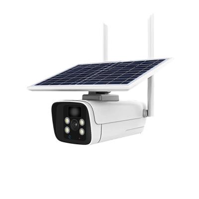 China PAN-TILT IP Camera Wifi PIR Motion Activated HD 1296P H265 Outdoor Solar Powered Wireless Video CCTV Camera for sale