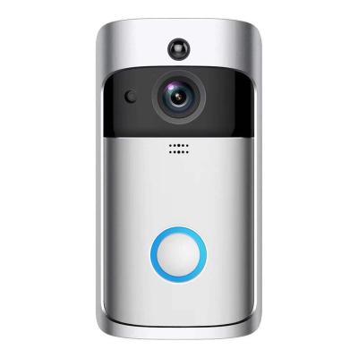 China Aluminum Alloy+ABS Wholesale Cheap Ring Video Doorbell 720P WiFi Smart Intercom Night Vision Doorbell Camera for sale