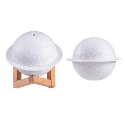 China New 200ml Hotel Planet USB 3D Humidifier Printing Moon Water Dispenser Essential Oil Diffuser Night Lamp for sale