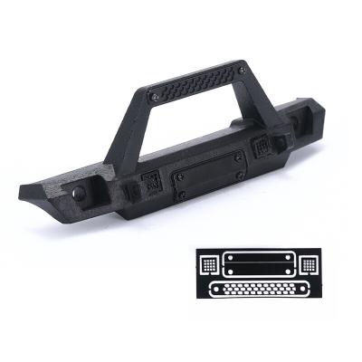 China 1pcs 1/24 SCX24 AXI00002 RC Hobby RC Car Upgrade Parts Durable Plastic Front Bumper Axial Accessories for sale