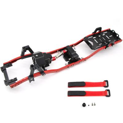 China NTFHobby RC Hobby 1/10 Remote RC Crawler SCX10 II Red Sight Kit 90046 90047 Chassis with Solar Panels Bracket for sale