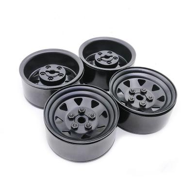 China RC Hobby RC Car 1/10 Scale Aluminum Alloy 1.9 Inch Beadlock Wheel Rims For RC Rock Crawler TRX4 Appearance D90 D110 SCX10 90018 for sale