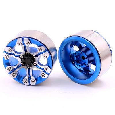 China Wholesale RC Car Hobby RC Car Metal Remote Control 1/10 Wheel Rims 1.9 Inch for sale