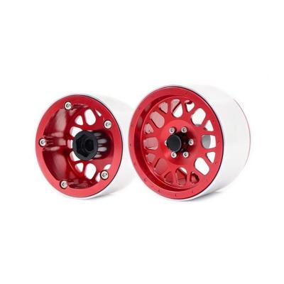 China RC Hobby 1/10 Scale Rock Crawler Car Aluminum Alloy 2.2 Inch Wheel Rims For SCX10- Appearance TRX-4 TRX-6 D110 D90*4 PCS KM2 RR10 for sale