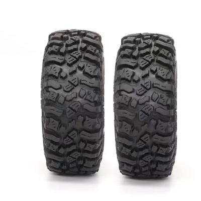 China RC Hobby 4PCS 115MM 1.9 Rubber Tires Roll Tires For 1/10 Rock Crawler SCX10 Axial 90046 AXI03007 TRX4 Trx6 D90 D110 for sale