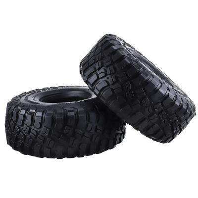 China RC Hobby 4PCS 120mm 2.2 Mud Grappler Tire Wheel Rubber Tires For 1/10 RC TRX4 TRX6 Axial SCX10 90046 Appearance for sale