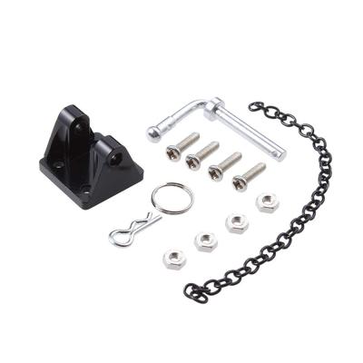 China RC Hobby 1/10 TRX4 SCX10 90046 TAMIYA CC01 RC4WD D90 D110 TF2 Axial Metal Tow Shackle Trailer Hook for sale