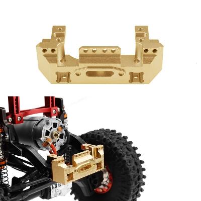 China NTFHobby Front Bumper w/ RC Hobby Servo Heavy Duty Durable Heavy Duty Brass for TRX4 TRX-4 1/10 RC Crawler Car Upgrade Parts for sale