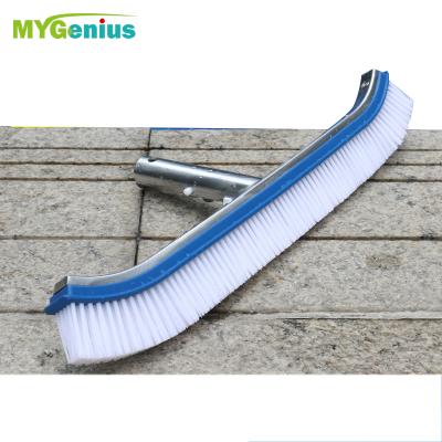 China High quality blue white swimming pool cleaning brush for sale