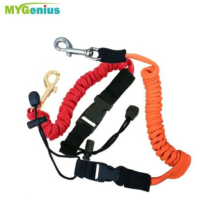 China TPU Kayak Canoe Safety Rod Leash Fishing Rod Rowing Boats Lanyard for sale