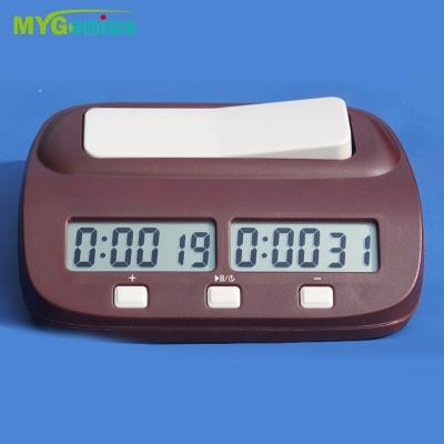 China Professional Game Clock ABS Chess Digital Chess Timer Clock Factory for sale