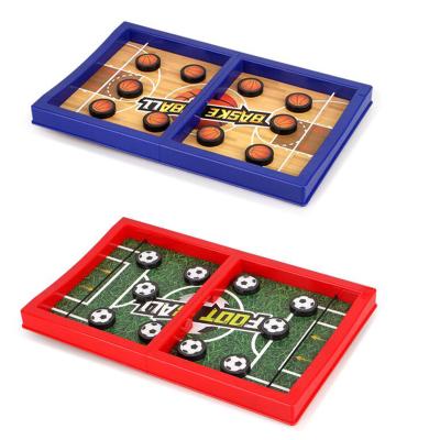 China Chess Plastic Desktop Children's Double Game Parent-child Finger Interaction Football Educational Ejection Toys for sale