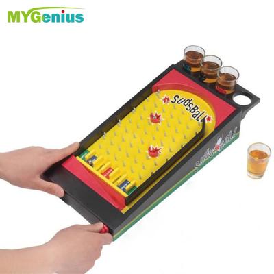 China Plastic export slide-in pinball game vinotheque to promote the atmosphere interactive sudsball entertainment drinking game for sale