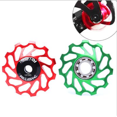 China Alloy + Ceramic Pulley Bicycle Bike Mountain Ball Rear Derailleur for sale