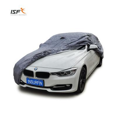 China UV Proof Waterproof Nonwoven Breathable Fabric Car Cover Outdoor Car Cover for sale