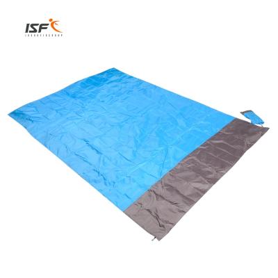 China Extra Large Portable Beach Mat Portable Camping Sand Proof Beach Mat for sale