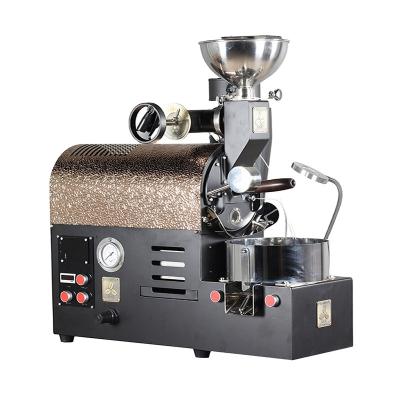 China Outdoor OCEANRICH R500 half hot air type coffee toaster drum coffee roaster machine sample coffee roasting equipment for sale