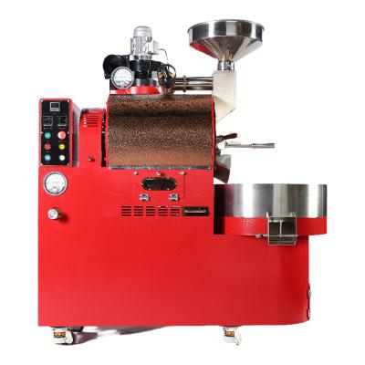 China Outdoor Hot Sale Home Shop Commercial 2KG 3KG 6KG Coffee Bean Roasting Machine Stainless Steel Drum for sale