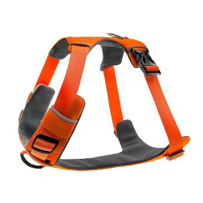 China 2022 New Design Padded Reflective No Pull Harness Pet Vest Dog Harness For Small Medium Large Dogs for sale