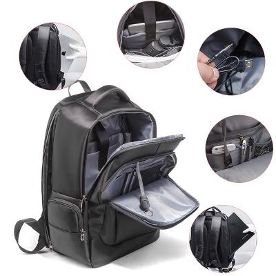 China With USB 2021 New Simple Men's Casual Backpack Computer Backpack With USB Charging Port for sale