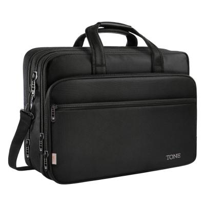 China Laptop Messenger Bag Expandable Messenger Bag, 17 Inch Laptop Hybrid Shoulder Business Bag for sale