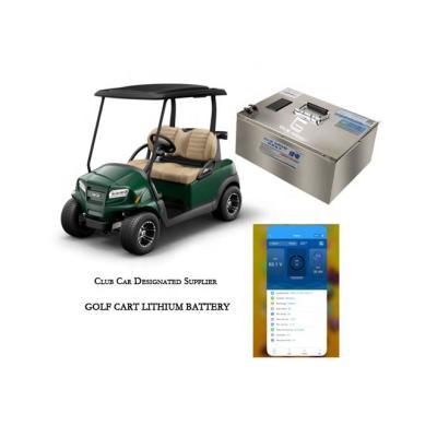 China Golf Carts MSDS CE OEM 12v 36v 48v 60v 72v 50ah 100ah Lithium Ion Golf Cart Remote 2021 Battery With BMS for sale