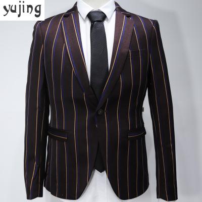 China Anti-Wrinkle Two Tone Suits, Latest Design Customizable Suits Tailored Suits For Men's Clothing Men's Party Custom Coats for sale