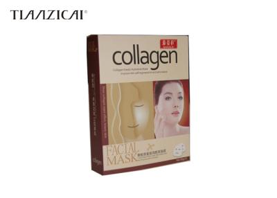 China Collagen Skin Care Sheet Mask , Moisturizing Face Mask Organic Ingredients  For All Type for sale