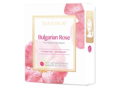 China Collagen Skin Care Sheet Mask Hydrating With Rose Essence for sale