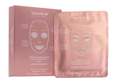 China Rose Gold Brightening Facial Treatment Mask Hydrating And Anti Aging for sale