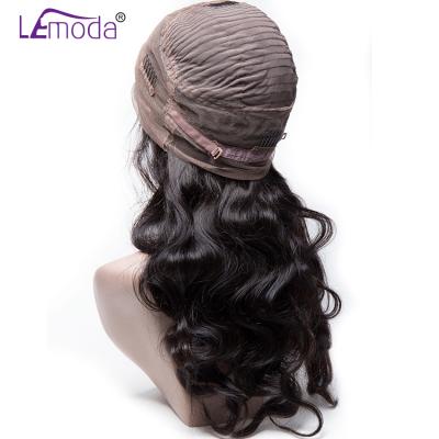 China 360 Lace Front Full Body Wave Wig Soft Thick Sheer Shedding Wig Pre Plucked With Baby Hair Malaysian Remy Human Hair Lace Front Wigs For Black Women for sale