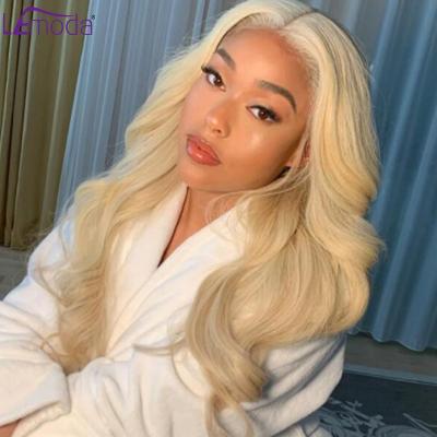 China Wholesale Raw 613 Human Hair Wigs Remy Lace Front Color Wigs 13X6 613 HD Body Wave Virgin Human Hair Blonde Transparent Natural Wigs for sale