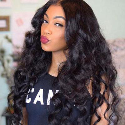 China Wholesale Raw Sheer Lace Barely Shedding Thick Smooth Soft Virgin Brazilian Remy 13x6 HD Lace Front Wigs 12-30 Inch Body Wave Hair Wigs For Black Women for sale