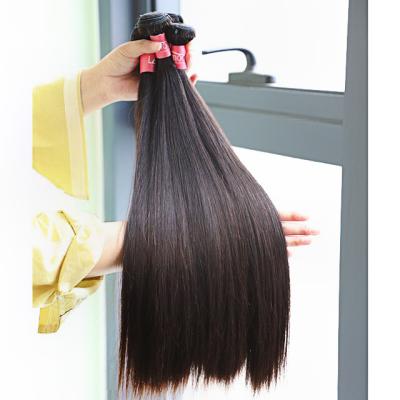 China Barely Soft Soft Thick Shedding Raw Unprocessed Virgin Hair Weave Bundles Grade 12A Virgin Hair Bundle Cuticle Aligned Cheap Brazilian Hair Bundles for sale