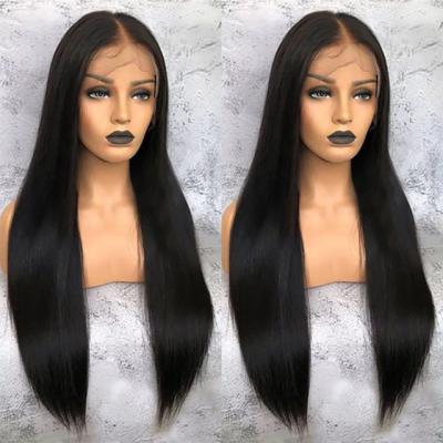 China Wholesale Price Straight Wave Mink Straight Brazilian Human Hair Lace Front Wigs HD Remy Natural Lace Wigs Hair Wigs For Black Women for sale