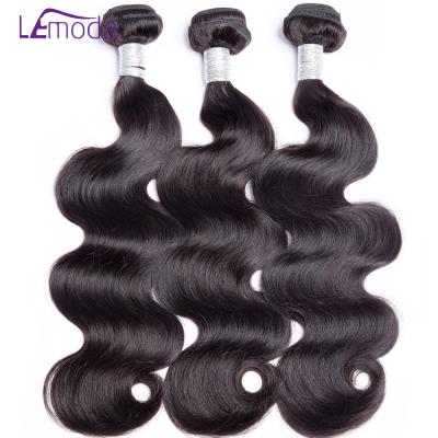 China Wholesale Cheap Barely Shedding Soft Thick Smooth Virgin Virgin Raw Cuticle Aligned Unprocessed Body Wave Bundles Brazilian Remy Human Hair Bundles 10-40 Inch Long Hair for sale