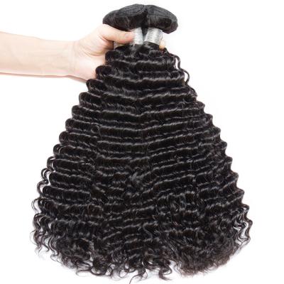 China Wholesale Unprocessed Barely Shedding Soft Thick Smooth Wave Curly Hair Bundles Brazilian Virgin Remy Human Hair Bundles Raw Cuticle Aligned Bundle Hair Vendor for sale