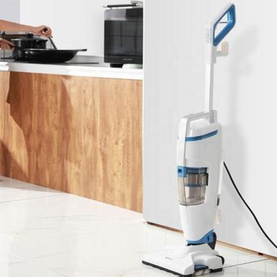 China Hotel Household Wet and Dry Mat Sanitize Hot 90W Suction Power Function New 1600w 2 in 1 Steam Vacuum Cleaner with Vacuum for sale