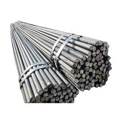 China Galvanized Coated HRB400 Construction Concrete Reinforced Steel Rebars Round Bars Rebar Hot Rolled Deformed Steel Bar for sale