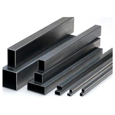 China API Certificate Carbon Structure Mild 24 Inch 50*50 Steel Square Pipe St37 Steel Rectangular Pipe Tube Black Square Pipe for sale