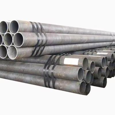 China 6m Length Slightly Oiled ERW Iron Pipe Carbon Steel Pipe for Welding for sale