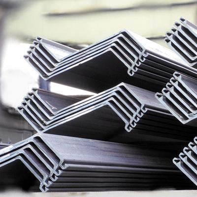 China SY295 SY390 Hot Rolled Z 500 -700 Grade 355 500mm 400x100x10.5mm Steel Sheet Pile for Construction Projects for sale