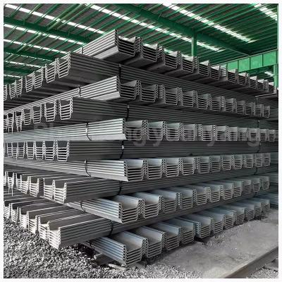 China Decoiling Hot Rolled Z Shape Type 2 Steel Sheet Pile Invoicing by Actual Weight Decoiling Decoiling Service Included for sale