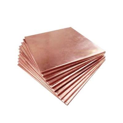 China 60mm Thick Copper Plate Sheet C17200 C17500 C5191 with Customized Width and Affordable Prices for sale