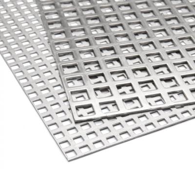 China 300 Series Stainless Steel Sheets 201/316L/904L/310S Ceiling Perforated Steel Plate 304 Plate of and Customized Length for sale