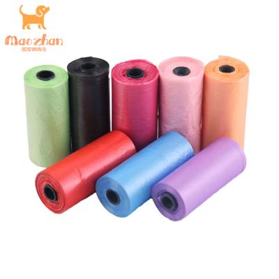 China Pet Viable Small Size Biodegradable 22*28CM Cat Waste Poop Clean Poo Bag Dog Pick Up Waste Bags for sale