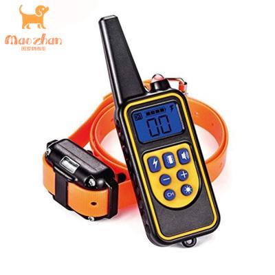 China Sustainable Rechargeable Training Collar For Dog Training Collar Dog Training Collar Waterproof for sale