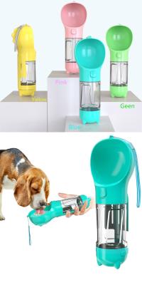 China Factory MZ-PB004 Manufacturer Plastic Pet Travel Auto Wholesale Drinks Driver Portable Dog Water Bottle for sale